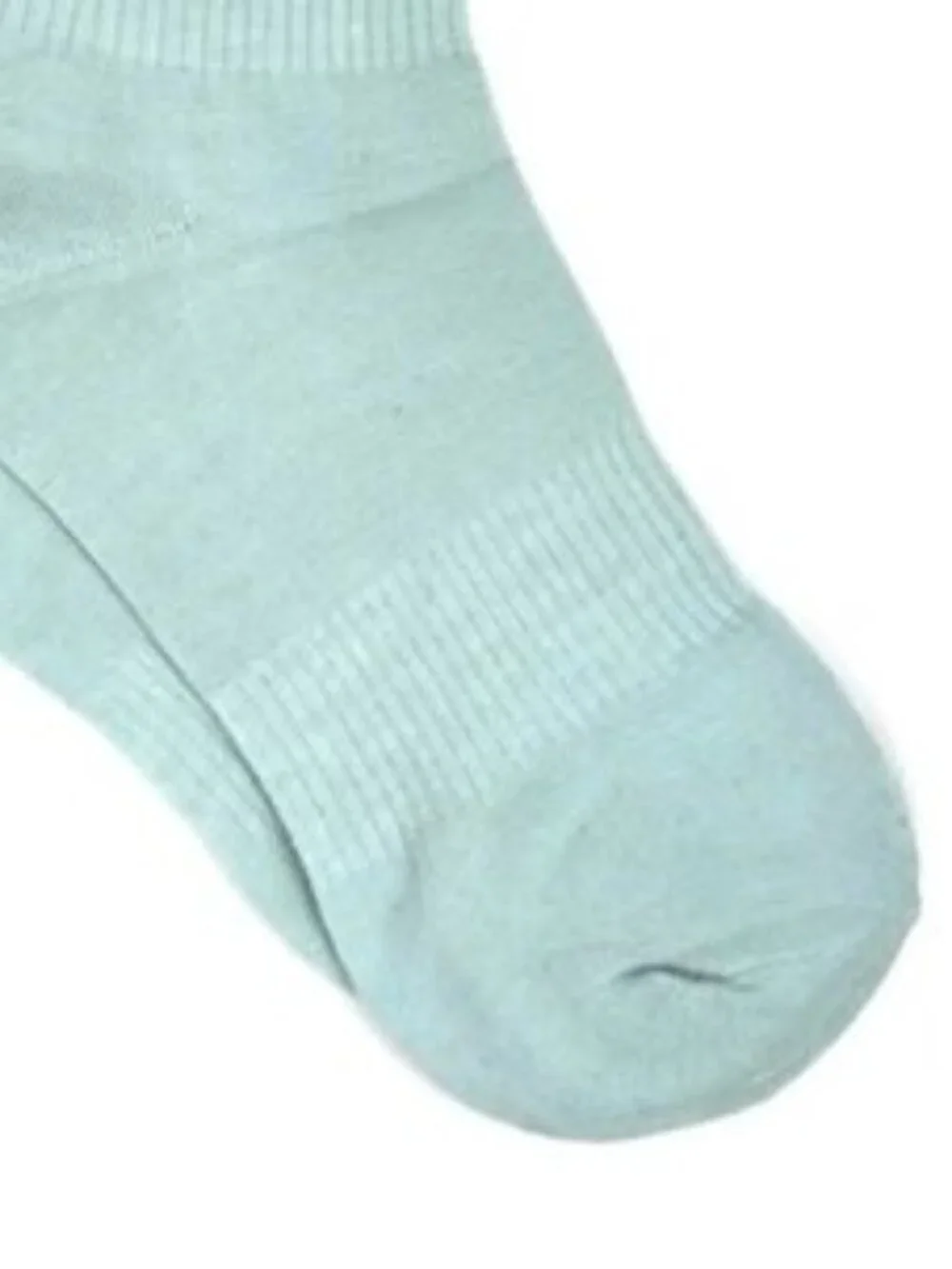 NWT Heart Cuff Sock-in-a-Sock Striped Layered Blue Socks